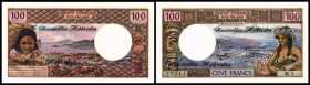 Banque de I’Indochine. 100 Fr. (1975, Sign.2) Ser.M1, P-18c. I