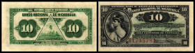 Republik – Tesoria General. 10 Centavos L.1912(1918) P-52c. III+