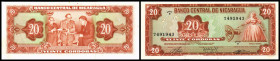 20 Cordobas 1978 Serie D, P-129. I