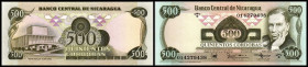 500 Cordobas (1987) Ser. G, P-144. I