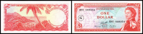 Lot 2 Stück: 1 Dollar o.D.(1965-/G) P-13j. I