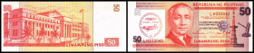 Lot 3 Stück: 50 Pesos 1999, 50 J. NB 1949-99, P-191a. I