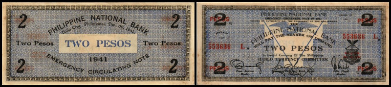 Iloilo. 2 Pesos 1941, P-S306a. II