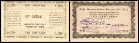 Montain Prov.. 10 Pesos 1942, P-S592a. I/II