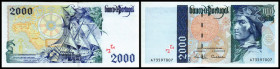 2000 Escudos 1.2.1996/Ch.2, Ser.A73.., re. Adm., P-189b. I