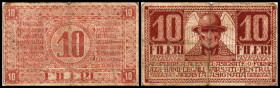 10 Filler 1.12.1919, rum., Ke. 200(1.WK). IV