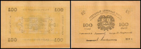 100 Rubel 1919, Udr. gelb, P-S1145. I