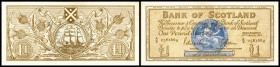 Bank of Scotland. 1 Pfund 3.3.1967, P-105b. I