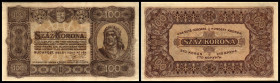100 Kronen 1923, ohne Dfa., P-73b. I/II