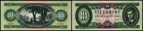 Volksrepublik (neues Wappen). 10 Forint 12.10.1962, P-168c. I