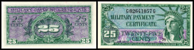 Military Payment Certificates. 25 Cents Ser.591(1961/64) P-M45. I