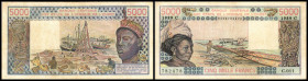 C = Burkina Faso (Upper Volta). 5000 Francs 1989, Sign.14, P-308C/e. III/IV