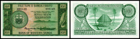 Bank of Western Samoa. 10 Shillings (1963) P-13a. I