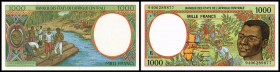 E = Cameroon, ab 2002 U = Cameroon. 1000 Francs (19)94, Sign.17, P-202E/b. I
