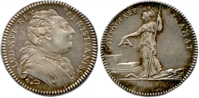 LES AMIS DE LA LIBERTÉ
LUD XVI REX CHRISTIANISS. Louis XVI, roi très chrétien. S...