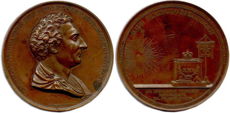 SUÈDE et NORVÈGE - CHARLES XIV Bernadotte (1763-1844)
CAROLVS XIV JOHANNES RES S...
