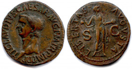 CLAUDE Ier Tiberius Claudius Caesar Augustus Germanicus, 
neveu de Tibère, frère de Germanicus et oncle de Caligula 
24 janvier 41 - 13 octobre 54
TI ...