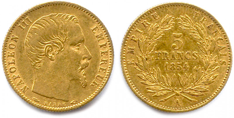 NAPOLÉON III 2 décembre 1852 - 4 septembre 1870
5 Francs or (petit module tranch...