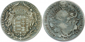 AUTRICHE - HONGRIE 
JOSEPH II de HABSBOURG 
29 novembre 1780 - 20 février 1790
Thaler à la Vierge argent 1783 Kremnitz. 
(27,86 g)
 Dav 1168b
T.B.