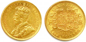 CANADA - GEORGE V 1910-1936
5 Dollars or 1913 Ottawa. (8,39 g) 
Fr 4
Très beau.