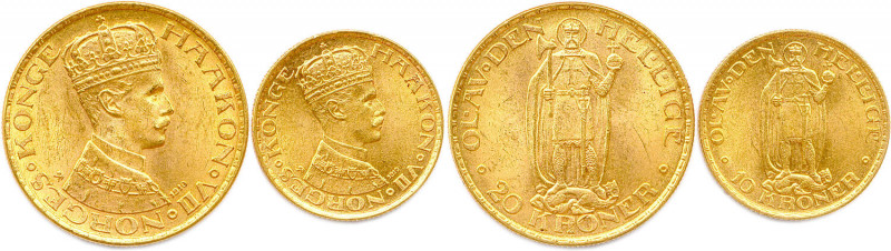 NORVÈGE - HAAKON VII 
Charles de Glücksbourg
18 novembre 1905 - 21 septembre 195...
