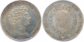 SUÈDE - CHARLES XIV JOHAN
Jean Baptiste Bernadotte
5 février 1818 - 8 mars 1844
Riksdaler argent 1825 CB Stockholm.
(29,17 g)
Dav 349
Rare. Légè...