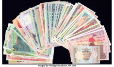 Bangladesh, Pakistan, Tanzania & More Group Lot of 92 Examples Extremely Fine (1)-Crisp Uncirculated (Majority). Pakistan 5 Rupees is the only example...