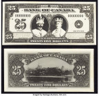 Canada Bank of Canada $25 6.5.1935 Pick UNL (BC-11) Commemorative Issue Photographic Proofs with Archival Album Page Crisp Uncirculated. 

HID09801242...