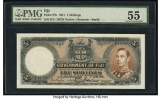 Fiji Government of Fiji 5 Shillings 1.6.1951 Pick 37k PMG About Uncirculated 55. 

HID09801242017

© 2020 Heritage Auctions | All Rights Reserved