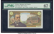 France Banque de France 5 Francs 7.7.1966 Pick 146a PMG Superb Gem Unc 67 EPQ. 

HID09801242017

© 2020 Heritage Auctions | All Rights Reserved