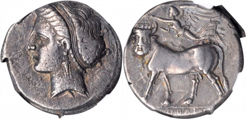Neapolis

ITALY. Campania. Neapolis. AR Didrachm (Nomos), ca. 275-250 B.C. NGC...