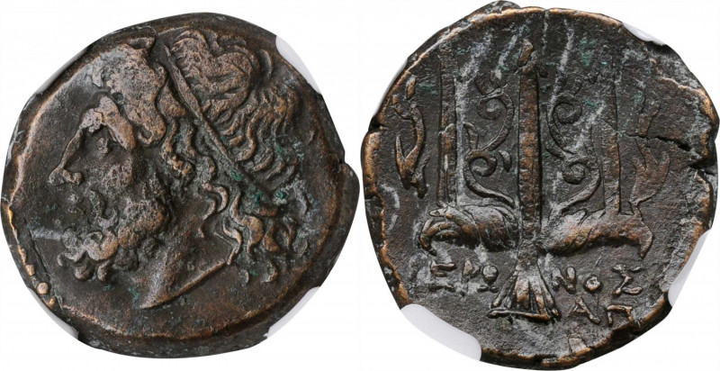 Hieron II, 275-215 B.C

SICILY. Syracuse. Hieron II, 275-215 B.C. AE Litra, 26...
