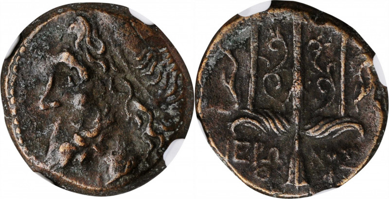 Hieron II, 275-215 B.C

SICILY. Syracuse. Hieron II, 275-215 B.C. AE Litra, 26...