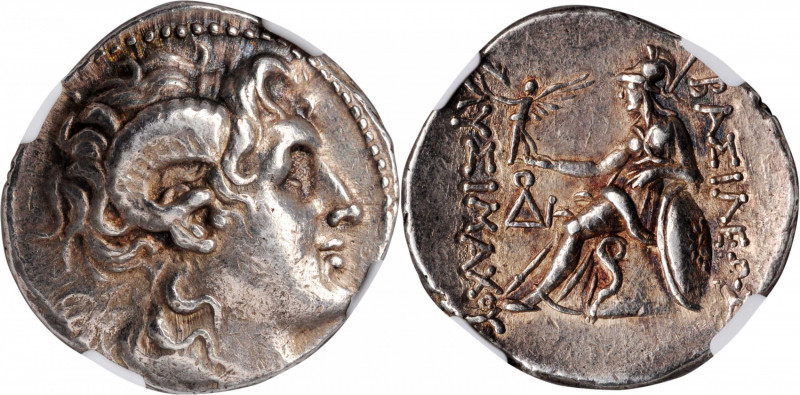 Lysimachos, 323-281 B.C

THRACE. Kingdom of Thrace. Lysimachos, 323-281 B.C. A...