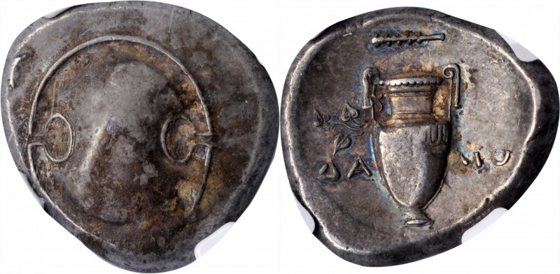 Thebes

BOEOTIA. Thebes. AR Stater (12.14 gms), ca. 390-382 B.C. NGC EF, Strik...