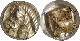 Uncertain Mint

IONIA. Uncertain Mint. EL 1/12 Stater (1.16 gms), ca. 550-525 B.C. NGC Ch EF, Strike: 4/5 Surface: 4/5.

Weidauer-142. Obverse: Br...