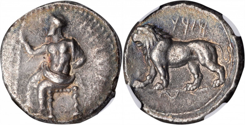 Mazaios, Satrap of Cilicia, 361/0-334 B.C

CILICIA. Tarsos. Mazaios, Satrap of...