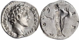 Marcus Aurelius as Caesar, A.D. 139-161

MARCUS AURELIUS AS CAESAR, A.D. 139-161. AR Denarius, Rome Mint, A.D. 145-147. ANACS EF 45.

RIC-429a; RS...