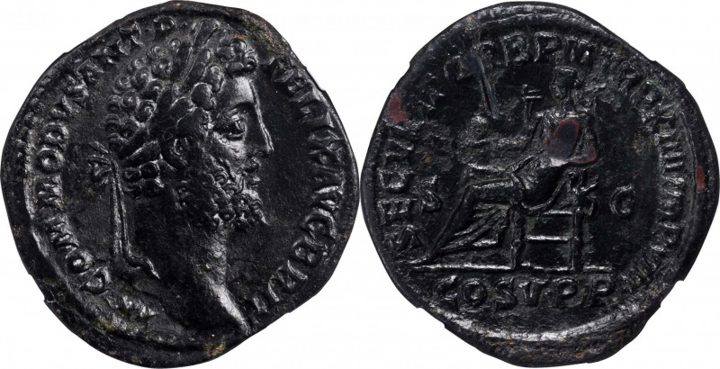 Commodus, A.D. 177-192

COMMODUS, A.D. 177-192. AE Sestertius, Rome Mint, A.D....