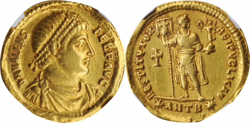 Valens, A.D. 364-378

VALENS, A.D. 364-378. AV Solidus (4.39 gms), Antioch Min...