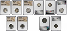 MIXED LOTS

MIXED LOTS. Quintet of Mixed Denominations (5 Pieces), Marcus Aurelius to Licinius I, A.D. 161-324. All NGC Certified.

1) Marcus Aure...