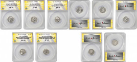 MIXED LOTS

MIXED LOTS. Quintet of Silver Denarii (5 Pieces), Trajan to Marcus Aurelius, A.D. 98-180. All ANACS Certified.

A solid grouping repre...