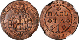 ANGOLA

ANGOLA. Macuta, 1814. Joao as Prince Regent. NGC Unc Details--Cleaned.

KM-46. A boldly struck Macuta, slightly off-center but with appeal...