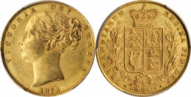 AUSTRALIA

AUSTRALIA. Sovereign, 1873-S. Sydney Mint. Victoria. PCGS AU-58 Gold Shield.

S-3855; Fr-11; KM-6. Some scattered bag marks are noted i...