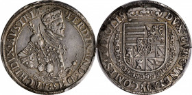 AUSTRIA

AUSTRIA. Taler, ND (1564-95). Hall Mint. Archduke Ferdinand II. PCGS Genuine--Scratch, EF Details Gold Shield.

Dav-8099. A charming earl...