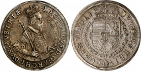 AUSTRIA

AUSTRIA. Taler, 1630. Hall Mint. Archduke Leopold V. PCGS AU-55 Gold Shield.

Dav-3338; KM-629.2. TYROLIS variety. Quite deeply toned, th...