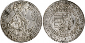 AUSTRIA

AUSTRIA. Taler, 1632. Hall Mint. Archduke Leopold V. PCGS Genuine--Spot Removed, Unc Details Gold Shield.

Dav-3338; KM-629.2. TYROLIS va...