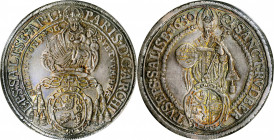 AUSTRIA

AUSTRIA. Salzburg. Taler, 1650. Paris von Lodron. PCGS MS-62 Gold Shield.

Dav-3504; KM-87. This deeply toned specimen offers great eye a...