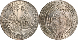 AUSTRIA

AUSTRIA. Salzburg. 1/2 Taler, 1694. Johann Ernst von Thun und Hohenstein. PCGS MS-64 Gold Shield.

KM-253. Incredible quality for this ty...