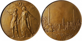 BELGIAN CONGO

BELGIAN CONGO. Edmond Thieffry/First Flight from Belgium to the Belgian Congo Bronze Medal, "1925" (1937). NGC MS-66.

Vancraenbroe...